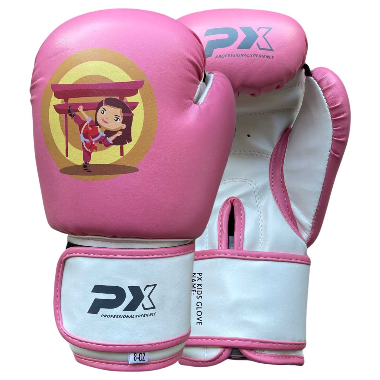 PX "KIDS GLOVE GIRLS" BOXHANDSCHUH P/W