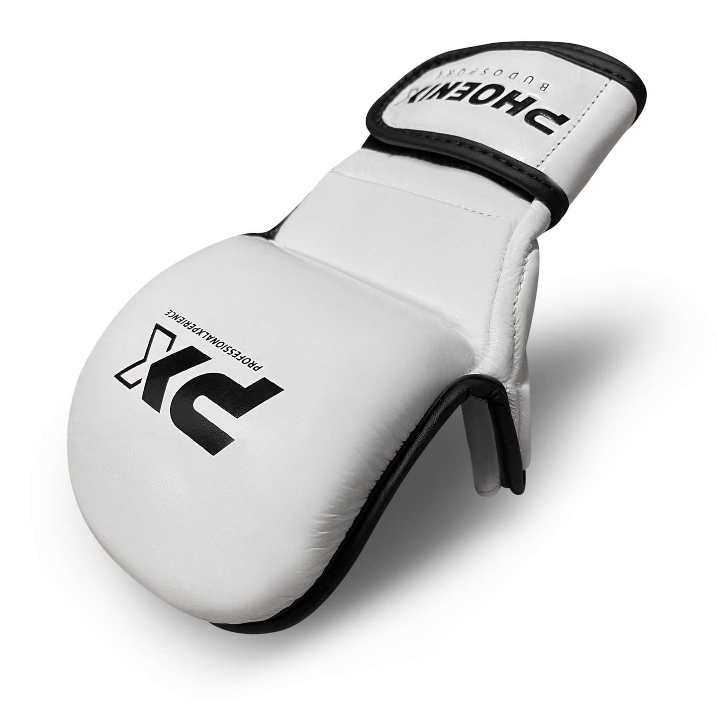 PX MMA HANDSCHUTZ LEDER WEISS