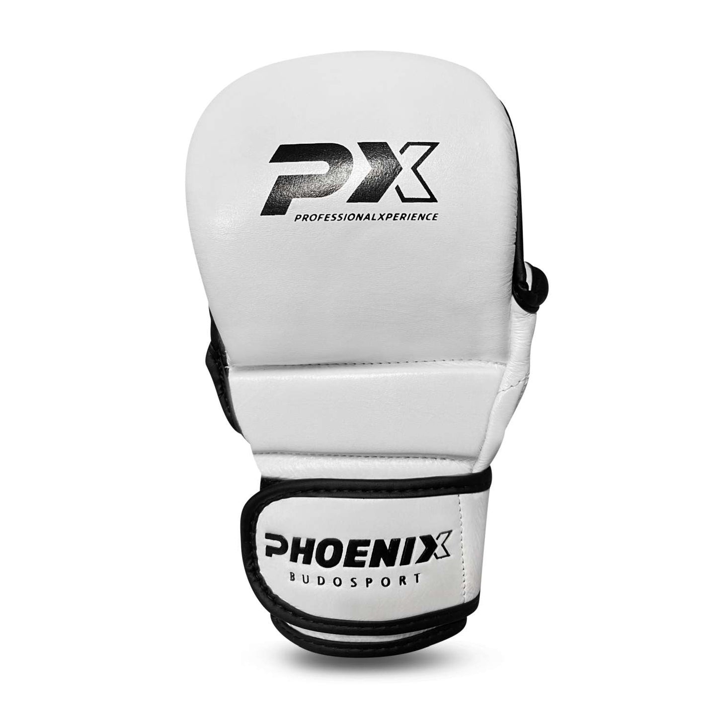 PX MMA HANDSCHUTZ LEDER WEISS