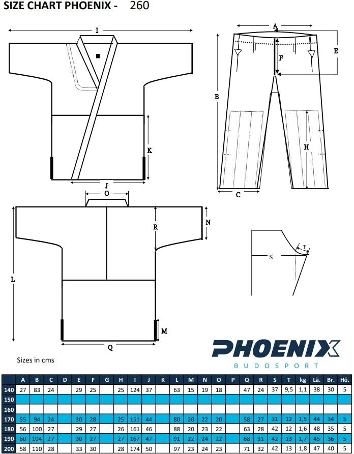 AIKIDO GI WEISS 450 GR/QM