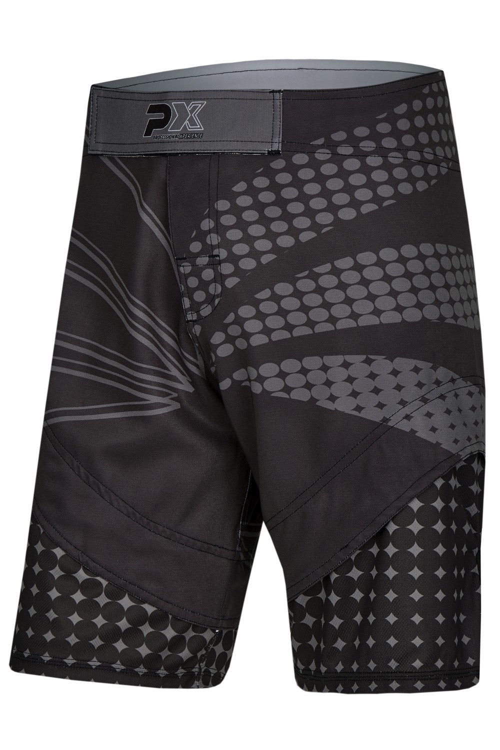 PX MMA Shorts schwarz-grau, Stretch
