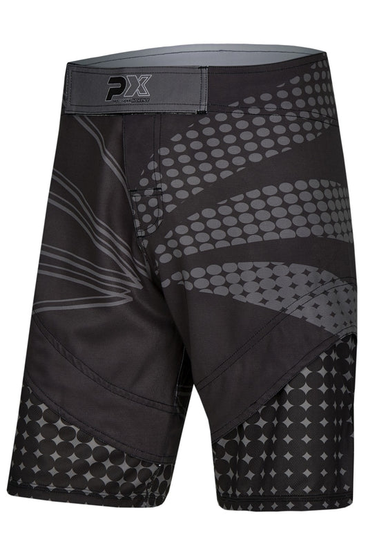 PX MMA Shorts schwarz-grau, Stretch