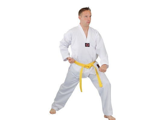 TAEKWONDO DOBOK RIBBED STANDARD W REV
