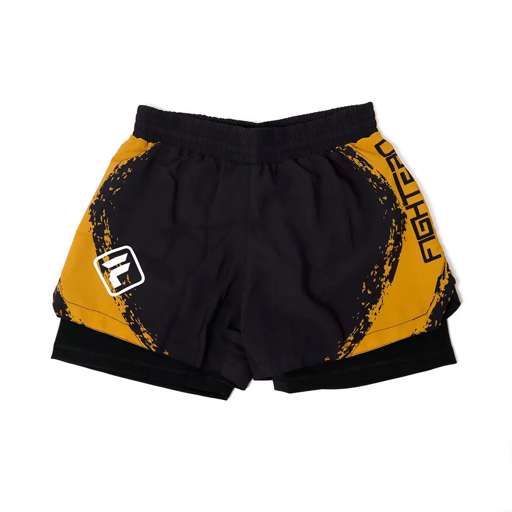 Double Short Sparton black-gold